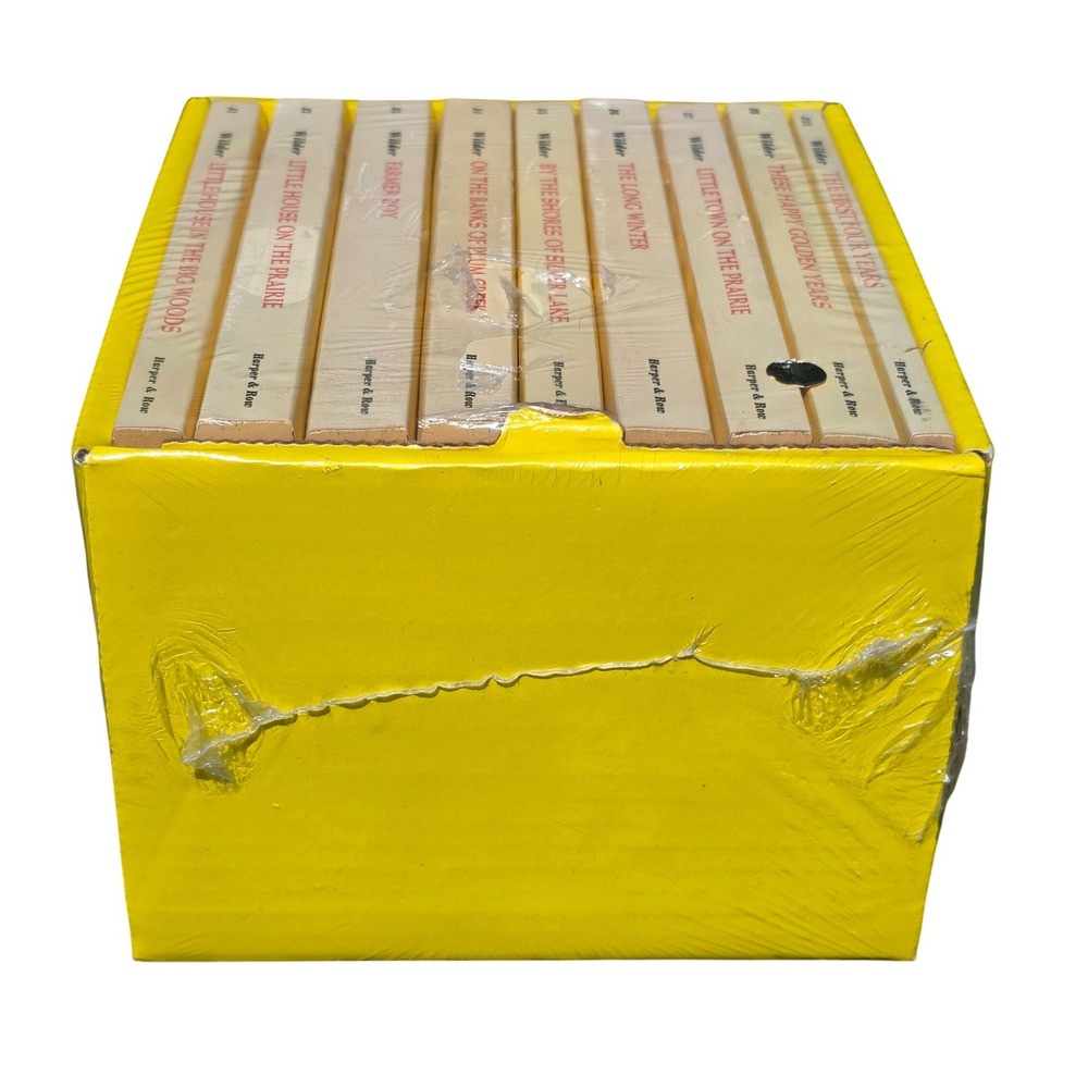 Vintage Little House on the Prairie 9 Book Box Set Sealed Laura Ingalls Wilder - Picture 6 of 7